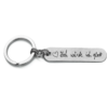 Keychain "I'D MARRY YOU AGAIN!" Stainless steel