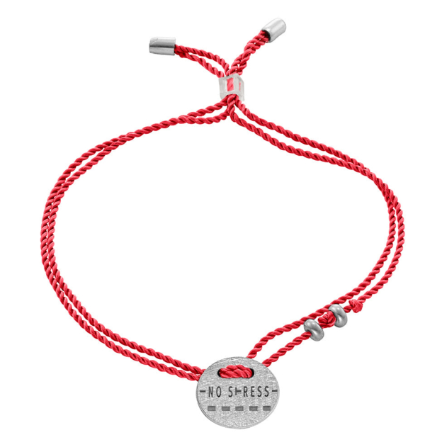 Bracciale NO STRESS argento 925 placcato palladio bianco - immagine 71
