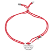 Bracelet NO STRESS en argent 925 plaqué palladium blanc