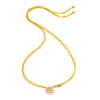 Collier NO STRESS en argent 925 plaqué or rose platine – Image 45