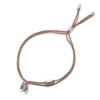 Armband LATE NIGHT 925 Silber weiß palladiniert / Gelbgold platiniert