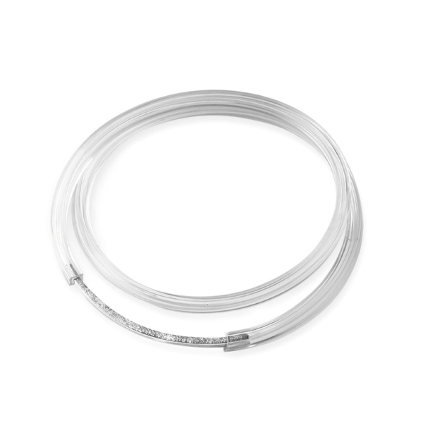 Bracelet CONNECT Double Argent 925 plaqué palladium blanc – Image 33