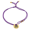 Armband QR-Code I LOVE YOU 925 Silber Gelbgold platiniert