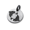 Pendentif SIGNES DU ZODIAQUE en acier inoxydable