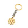 CuNz-x keyring STECK yellow plated matte