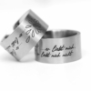 Anello timbro È amore - Non è amore - immagine 3